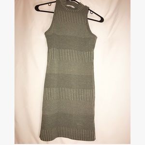 Body con light green dress